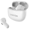 Canyon TWS-5 belaidės ausinės su mikrofonu, BT 5.3, 20Hz-20kHz, 40mAh*2+500mAh, USB-C