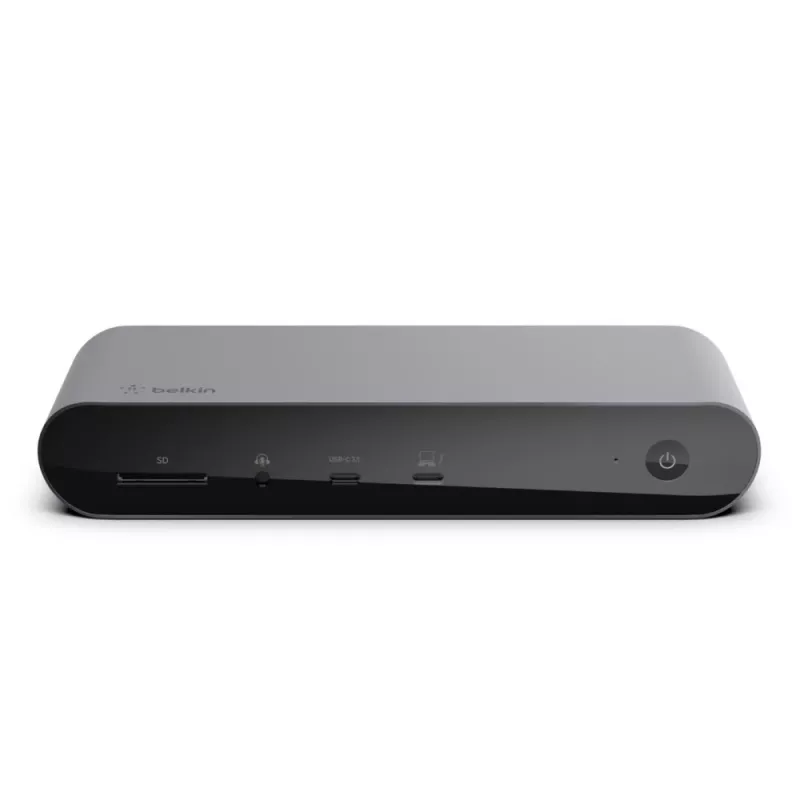 Docking stotelė Belkin Thunderbolt 4 Dock Pro juoda, laidinė, 90W galios tiekimas