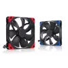 Noctua NF-A14 PWM chromax.black.swap 140 mm korpuso ventiliatorius, 12V, 300–1500 RPM, PWM, 140,2 m³/h, 24,6 dB