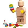 LEGO medinė minifigūrėlė, dekoracija iš medžio