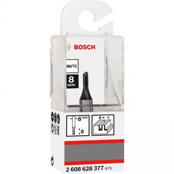 Tiesi frezos antgalis Bosch 2 608 628 377 Ilgis 51 mm Darbinis ilgis 8 mm