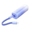 Nešiojamas powerbank Vention FHWL0 5000 mAh, mėlynas, 1x USB Type-C, LED indikatoriai