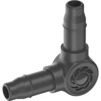 GARDENA L formos jungtis lašelinio laistymo sistemai 4,6 mm (3/16 inch) plastikas