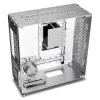 Singularity Computers Wraith ITX/DTX kompiuterio korpusas, sidabrinis