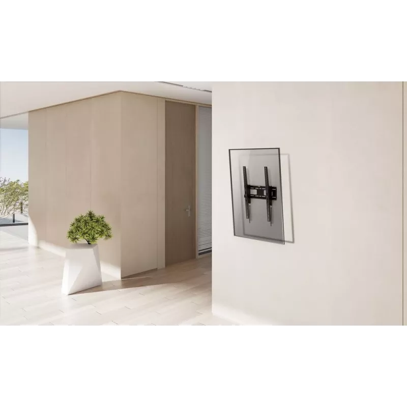 TV laikiklis / stovas Gembird WM-75T-03, 37–75 col. (94–190,5 cm), VESA 200x200–400x600, 75 kg, pakreipimas -10°–5°, juodas