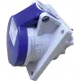 MENNEKES 16A 1632 CEE-Cara skydinis lizdas TwinContact 16 A 3p Mėlynas 16 A IP44
