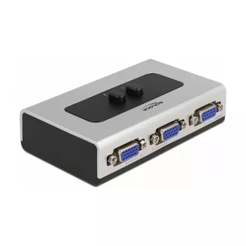 VGA jungiklis DeLOCK 87758 2 prievadų rankinis dvipusis