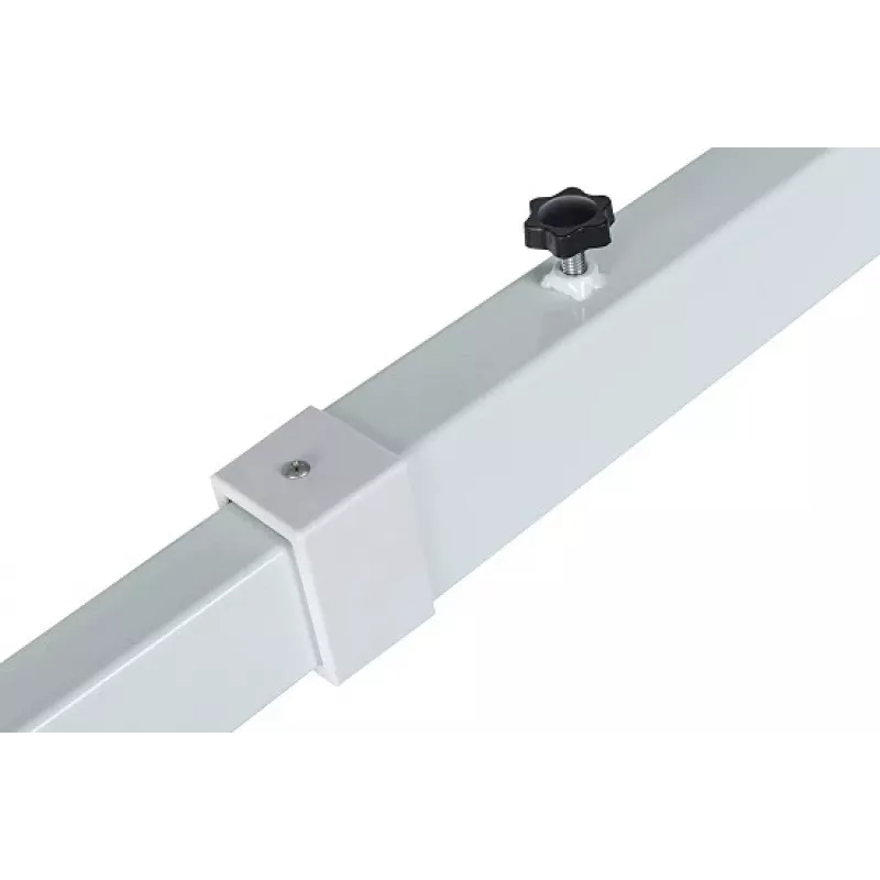 Sieninis laikiklis AVTEK WallMount Next 1200 – plieninis, baltas, teleskopinis, 360° sukimasis, pakreipimas ±42°, maks. apkrova 20 kg