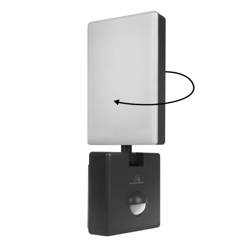 LED prožektorius MACLEAN MCE516 10W su PIR judesio davikliu, 800 lm