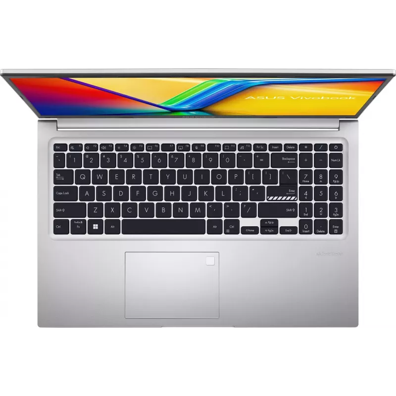Nešiojamas kompiuteris ASUS VivoBook 15 M1502YA-BQ336W 15,6 colio Full HD IPS, AMD Ryzen 5 7430U, 16 GB DDR4, 512 GB NVMe, Windows 11, sidabrinis
