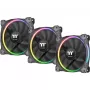 Thermaltake Riing 14 RGB TT Premium Edition CL-F051-PL14SW-A korpuso ir radiatoriaus ventiliatoriai, 140 mm, 500–1400 aps./min. (3 vnt.)