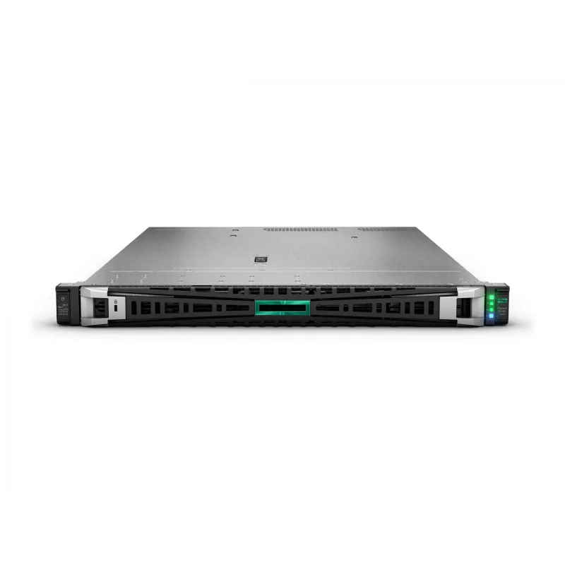 HPE ProLiant DL365 Gen11 – 1U dviejų procesorių serveris – 1× EPYC 9115 / 2,6 GHz – 64 GB RAM – SATA/SAS/NVMe – 2,5 colio keičiami diskų lizdai