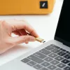 USB-C į USB-C laidas Native Union Anchor — 1,8 m, geltonas