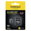 „Intenso“ 512 GB microSD UHS-I CL10 atminties kortelė