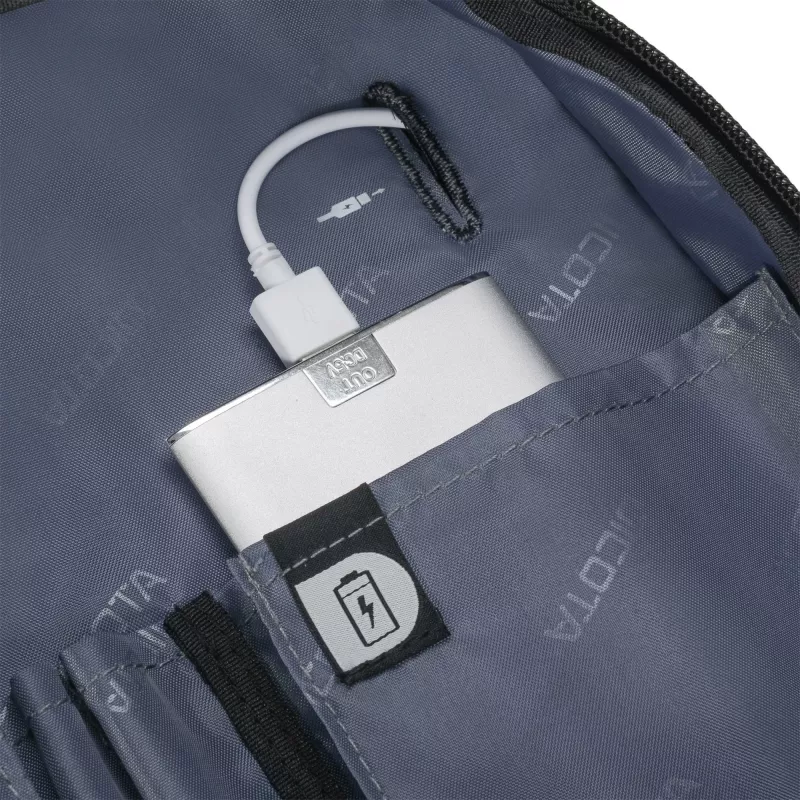 DICOTA Eco Multi Plus SELECT - Dėklas nešiojamam kompiuteriui - 39,6 cm - 14-15,6 colio - Juoda (D31640)