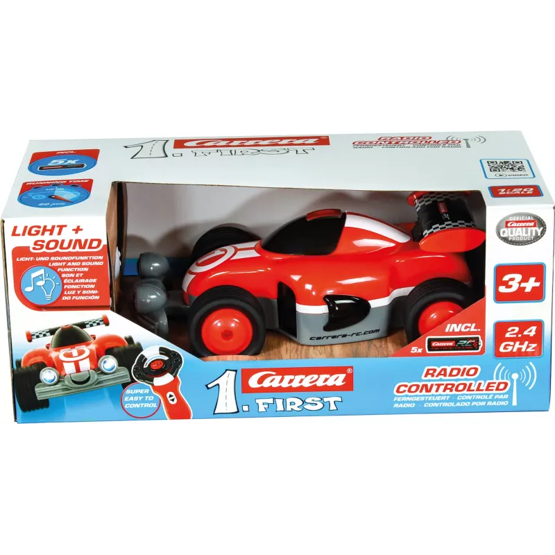 Radijo bangomis valdomas automobilis CARRERA RC Racer 2.4 GHz modelis 370181073P
