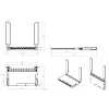Mikrotik L009UiGS-2HaxD-IN belaidis maršrutizatorius Gigabit Ethernet vienos juostos (2,4 GHz) raudonas