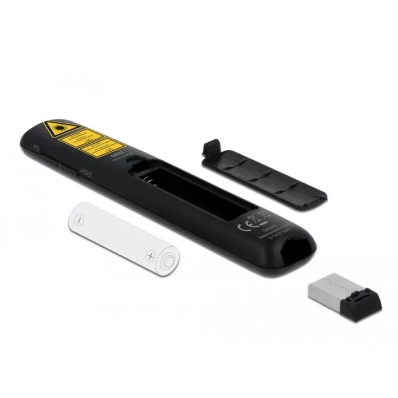 Lazerinis pristatymo įrenginys DeLOCK USB 64092 Juodas