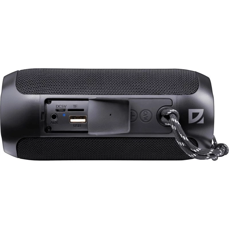 Nešiojamas belaidis garsiakalbis DEFENDER ENJOY S100 — 10W, Bluetooth 5.3, 5h baterija, LED apšvietimas, įmontuotas mikrofonas