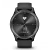 Garmin vivomove Trend 40 mm hibridinis laikrodis su LCD jutikliniu ekranu 254 x 346 pikseliai, juodas, GPS