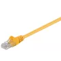 Wentronic Goobay CAT 5e Patch Laidas, U/UTP, Geltonas, 15 m - CCA vario mišinys (68351)