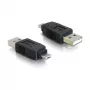 Adapteris USB micro-A (vyriškas) į USB 2.0 A (vyriškas) DeLOCK USB-421
