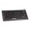 CHERRY Compact G84-4100LCADE-2 kompaktiška klaviatūra (USB + PS/2, QWERTY, juoda)