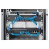 DIGITUS Gigabit Ethernet PoE jungiklis 8 prievadų PoE+ 10 colių stovas, iki 80 W PoE biudžeto