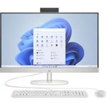 HP All-in-One PC 27-cr0104ng [68,5 cm (27 colių) FHD ekranas, Ryzen 7 7730U, 16 GB RAM, 1 TB SSD, Windows 11] (8G1A8EA#ABD)