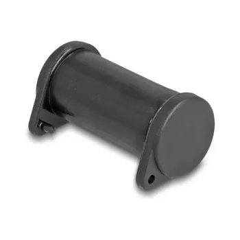 DeLOCK 60671 Dulkių dangteliai prievadams 10 vnt. DL4 Silikoniniai Juodi 14x29x14 mm