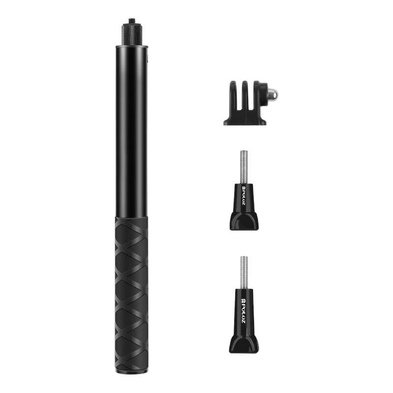 Metalinis selfie strypas Puluz 110 cm, skirtas Insta360 One RS / X2 / X3 / X4