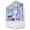 PC korpusas Sharkoon AK6 RGB, ATX, baltas