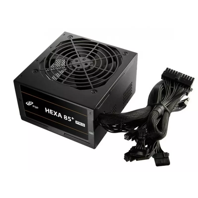 FSP HEXA 85+ PRO 650W maitinimo blokas ATX ATX2.5 Juodas, 650 W