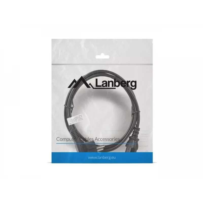 Lanberg CA-C13C-10CC-0018-BK Maitinimo laidas juodas 1,8 m C13 kištukas CEE7/7