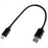 UNITEK USB laidas USB-A — USB-C 25CM, Y-C480BK