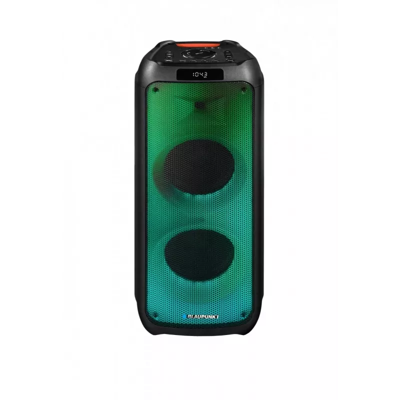 Karaoke sistema Blaupunkt PB10DB 1000W su laidiniais mikrofonais ir LED ekranu