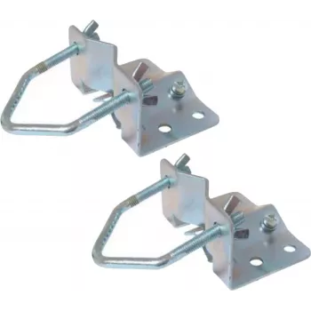 Mastfoot Clamp S/CONN ShiverPeaks 89857-SET cinkuotas plieninis spaustuvas stiebams iki 60 mm