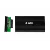iBOX HD-02 išorinė dėžutė 2,5 colio SATA diskams, USB 3.0, aliuminis, juoda