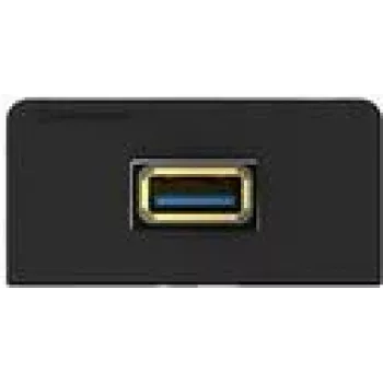 USB A lizdas Kindermann 7457 000 529, antracito spalvos plastikas