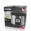 Ryžių virimo aparatas Mesko MS 6411, juodas, nerūdijantis plienas, 1000 W