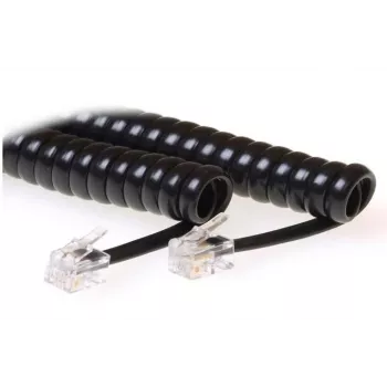 Telefono laidas Microconnect MPK10150 RJ10-RJ10 1,5 m juodas