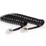 Telefono laidas Microconnect MPK10150 RJ10-RJ10 1,5 m juodas