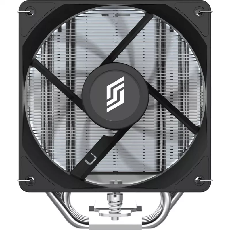 CPU aušintuvas Silentware Bora Performance – 120 mm PWM ventiliatorius, 215 W TDP, 5 šilumos vamzdeliai, Intel ir AMD lizdų palaikymas