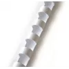 Spiralė įrišimui 28,5 mm, balta (50 vnt.)