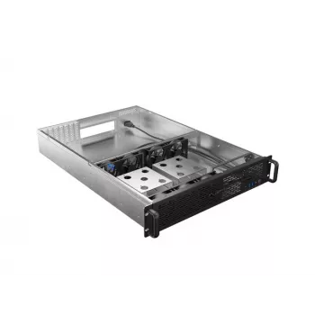 Rack korpusas Lanberg SC01-6502-12B 2U juodas 7 ventiliatoriai