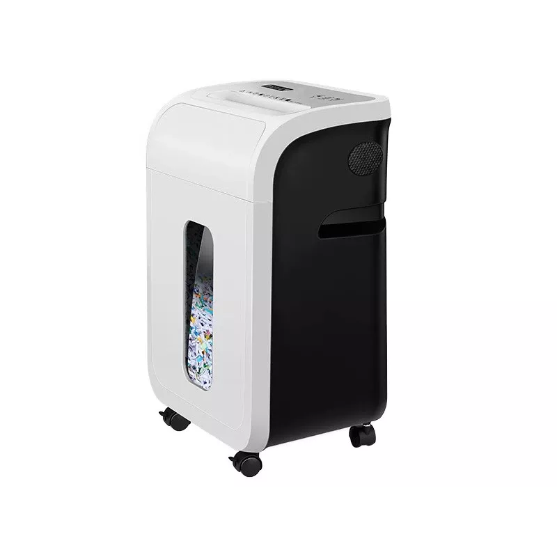 Biuro dokumentų smulkintuvas TRACER TRANIS47633 Baltas — kryžminis pjovimas 4x12 mm, 14 lapų talpa, 20 L krepšelis