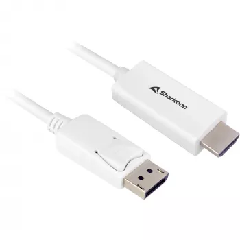 DisplayPort 1.2 adapter laidas Sharkoon 4K, 1 m