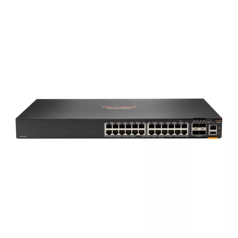 Valdomas jungiklis Aruba 6200F 24G Class4 PoE 4SFP+ 370W