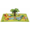 Kūdikių žaislas MALIK Magnetic Mini Animals Jungle modelis 62323 – magnetinių gyvūnėlių rinkinys