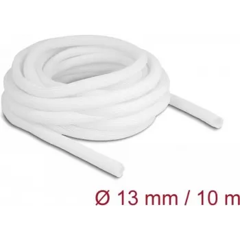 Pintas kabelių gofras DeLOCK 20813 10 m x 13 mm baltas
